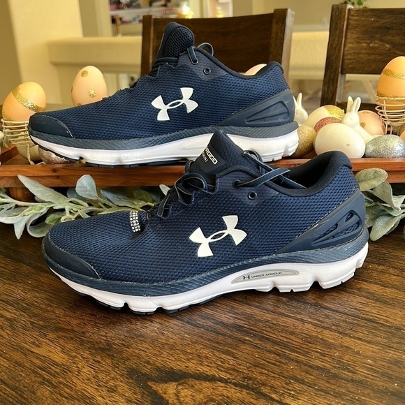 Under armour charged Gemini mens blue shoes | size 11.5 main image 7